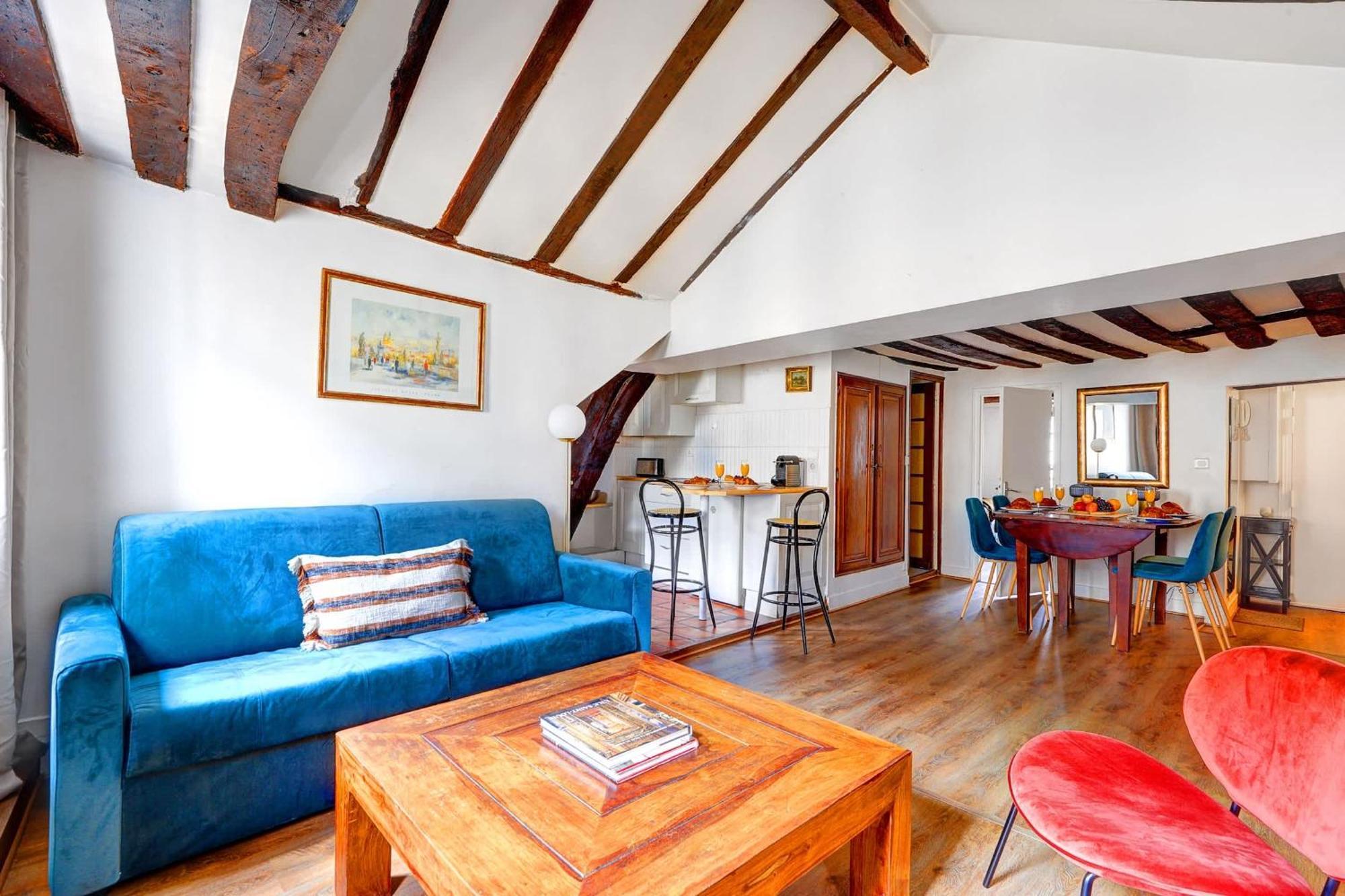 Appartement Ile Saint-louis - 2br - Cityapartmentstay Parijs