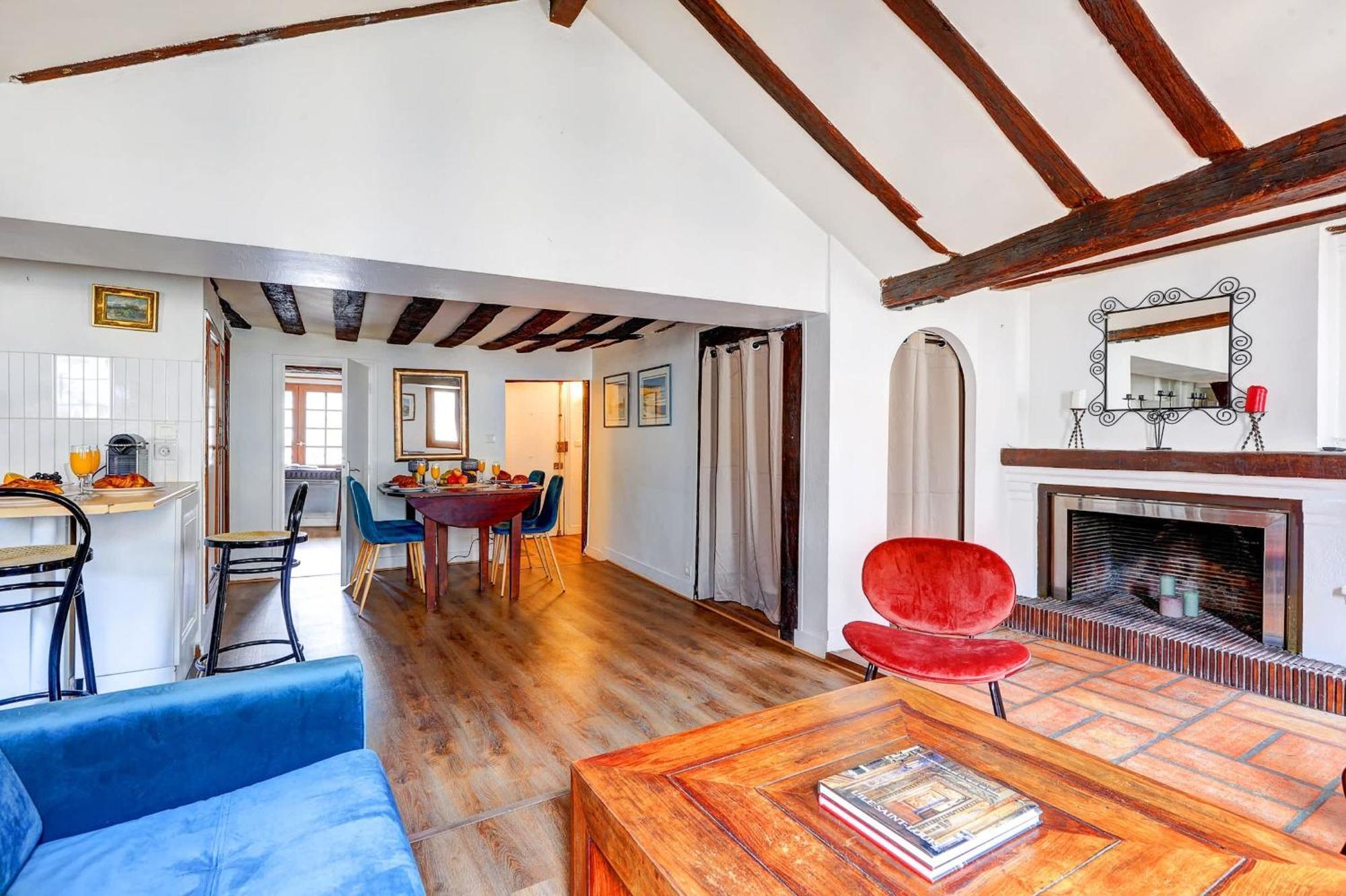 Ile Saint-louis - 2br - Cityapartmentstay Parijs