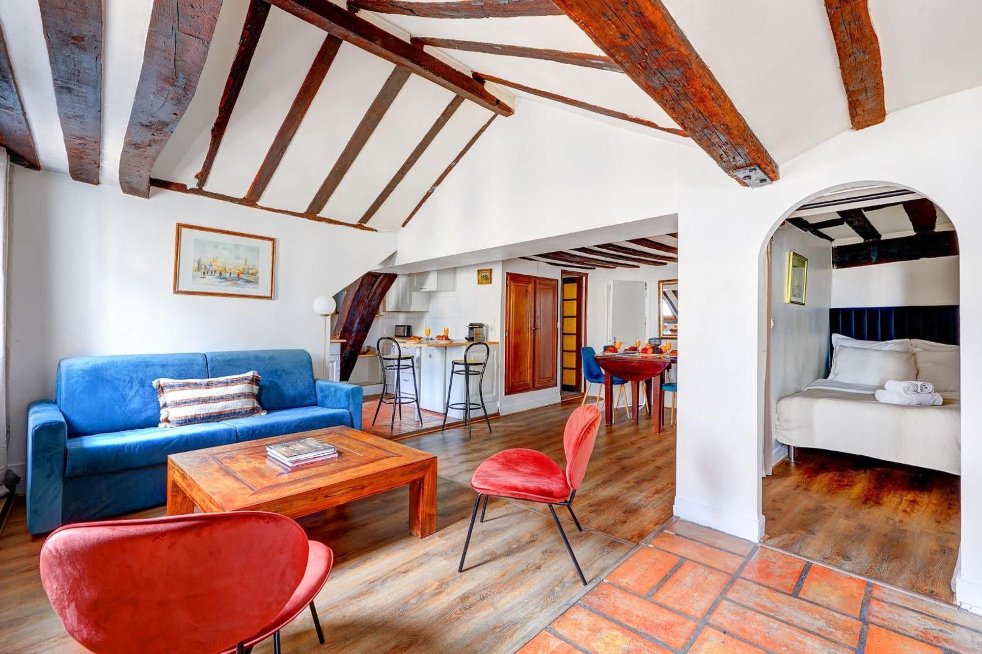 Ile Saint-louis - 2br - Cityapartmentstay Parijs